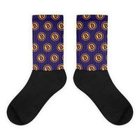 Buy this cool bitcon socks back and gold FREE SHIPPING - Crypto gear and stuff