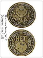 Bitcoin Commemorative Coin BTC Collectible Gold Silver Plated Bitcoin Coin The Last Supper Coin Art Physical Collection Gift - Crypto gear and stuff