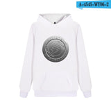 Electroneum Logo Print Hoodie Blockchain Electroneum Cotton Pullover Bitcoin Electroneum cryptocurrencies Men Winter clothes - Crypto gear and stuff