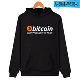 Bitcoin Hooded Hoodies Men Sweatshirt Winter Fashion Virtual Currency Logo Men Hoodies And Sweatshirt Funny Clothes - Crypto gear and stuff