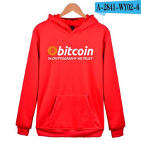Bitcoin Hooded Hoodies Men Sweatshirt Winter Fashion Virtual Currency Logo Men Hoodies And Sweatshirt Funny Clothes - Crypto gear and stuff