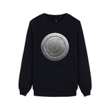 Electroneum Logo Print Sweatshirt Hoodie Blockchain Electroneum Cotton Pullover Bitcoin Electroneum cryptocurrencies clothes - Crypto gear and stuff