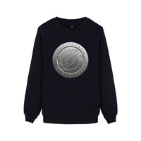 Electroneum Logo Print Sweatshirt Hoodie Blockchain Electroneum Cotton Pullover Bitcoin Electroneum cryptocurrencies clothes - Crypto gear and stuff