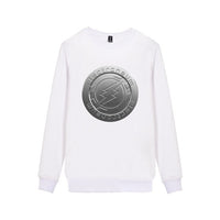 Electroneum Logo Print Sweatshirt Hoodie Blockchain Electroneum Cotton Pullover Bitcoin Electroneum cryptocurrencies clothes - Crypto gear and stuff