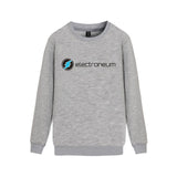 Electroneum Logo Print Sweatshirt Hoodie Blockchain Electroneum Cotton Pullover Bitcoin Electroneum cryptocurrencies clothes - Crypto gear and stuff