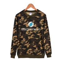 Electroneum Logo Print Sweatshirt Hoodie Blockchain Electroneum Cotton Pullover Bitcoin Electroneum cryptocurrencies clothes - Crypto gear and stuff