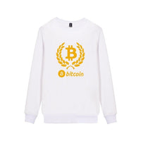 Digital currency Bitcoin Logo Mens Sweatshirt Pullover Hoodie Prevailing bitcoin logo New Arrived Funny Capless Clothes 4XL - Crypto gear and stuff