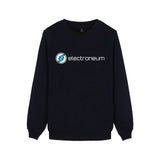 Electroneum Logo Print Sweatshirt Hoodie Blockchain Cotton Pullover Bitcoin Electroneum cryptocurrencies clothes - Crypto gear and stuff