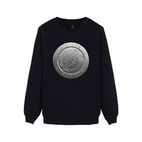 Electroneum Logo Print Sweatshirt Hoodie Blockchain Cotton Pullover Bitcoin Electroneum cryptocurrencies clothes - Crypto gear and stuff