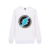 Electroneum Logo Print Sweatshirt Hoodie Blockchain Cotton Pullover Bitcoin Electroneum cryptocurrencies clothes - Crypto gear and stuff