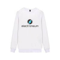 Electroneum Logo Print Sweatshirt Hoodie Blockchain Cotton Pullover Bitcoin Electroneum cryptocurrencies clothes - Crypto gear and stuff