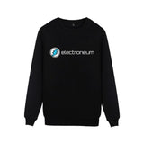 Electroneum Logo Print Sweatshirt Hoodie Blockchain Cotton Pullover Bitcoin Electroneum cryptocurrencies clothes - Crypto gear and stuff
