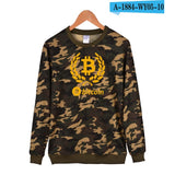 Bitcoin Capless hoodies men sweatshirt Fashion Funny Autumn mens hoodies and sweatshirt Virtual currency Clothes - Crypto gear and stuff