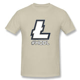 Litecoin T Shirt Custom Short Sleeve Clothes 2018 Hot Street Wear HODL - Crypto gear and stuff