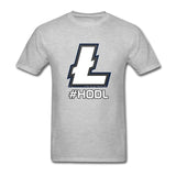 Litecoin T Shirt Custom Short Sleeve Clothes 2018 Hot Street Wear HODL - Crypto gear and stuff