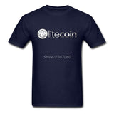 buy this cool litecoin t shirt antiwrinkle shirt free shipping - Crypto gear and stuff