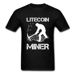 Litecoin miner t shirt HODL your mining - Crypto gear and stuff
