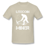 Litecoin miner t shirt HODL your mining - Crypto gear and stuff