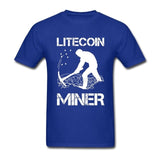 Litecoin miner t shirt HODL your mining - Crypto gear and stuff