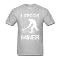 Litecoin miner t shirt HODL your mining - Crypto gear and stuff