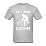 Litecoin miner t shirt HODL your mining - Crypto gear and stuff
