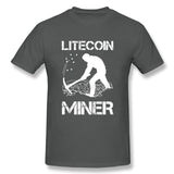 Litecoin miner t shirt HODL your mining - Crypto gear and stuff