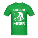 Litecoin miner t shirt HODL your mining - Crypto gear and stuff
