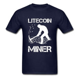 Litecoin miner t shirt HODL your mining - Crypto gear and stuff