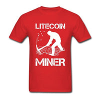 Litecoin miner t shirt HODL your mining - Crypto gear and stuff
