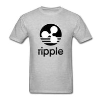 Ripple XRP CryptoCurrency T Shirt Custom Short Sleeve Brand Clothing Fashion Lovers Plus Size Cotton  Funny T Shirts - Crypto gear and stuff