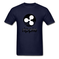 Ripple XRP CryptoCurrency T Shirt Custom Short Sleeve Brand Clothing Fashion Lovers Plus Size Cotton  Funny T Shirts - Crypto gear and stuff