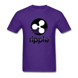 Ripple XRP CryptoCurrency T Shirt Custom Short Sleeve Brand Clothing Fashion Lovers Plus Size Cotton  Funny T Shirts - Crypto gear and stuff