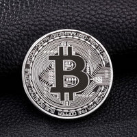 4 cm Bitcoin Coin Collection Art Gift Ripple Coin Currency Gift Physical Art Commemorative ETN DASH Coin Gift - Crypto gear and stuff