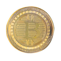 4 cm Bitcoin Coin Collection Art Gift Ripple Coin Currency Gift Physical Art Commemorative ETN DASH Coin Gift - Crypto gear and stuff