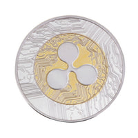 4 cm Bitcoin Coin Collection Art Gift Ripple Coin Currency Gift Physical Art Commemorative ETN DASH Coin Gift - Crypto gear and stuff