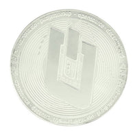 4 cm Bitcoin Coin Collection Art Gift Ripple Coin Currency Gift Physical Art Commemorative ETN DASH Coin Gift - Crypto gear and stuff