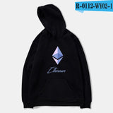 Blockchain Ethereum Spring Women/Men Sweatshirts Hoodie Ethereum Bitcoin Hoodie Men/Women ETH Logo Printing Hoodie  Plus size - Crypto gear and stuff