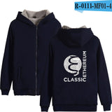 Blockchain Ethereum Letter Winter Hoodies Men/Women Zipper Hoodies Sweatshirt Ethereum Bitcoin Cotton Warm ETH Logo Clothes - Crypto gear and stuff