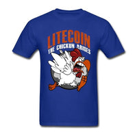 Litecoin T Shirt Custom Short Sleeve Clothes - Crypto gear and stuff