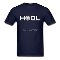 Litecoin T Shirt Short Sleeve Custom Men's T-shirt - Crypto gear and stuff