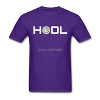 Litecoin T Shirt Short Sleeve Custom Men's T-shirt - Crypto gear and stuff