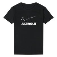 bitcoin just HODL t shirt check design - Crypto gear and stuff