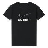 bitcoin just HODL t shirt check design - Crypto gear and stuff