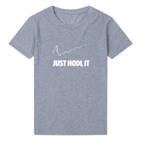 bitcoin just HODL t shirt check design - Crypto gear and stuff