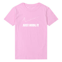 bitcoin just HODL t shirt check design - Crypto gear and stuff