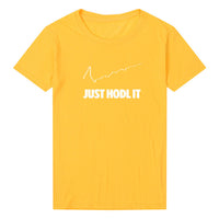 bitcoin just HODL t shirt check design - Crypto gear and stuff