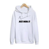 Pkorli Hold Hoodies Men Just Hodl It Sweatshirt Male Casual Long Sleeve Pullover Bitcoin Hoodie Spring Autumn Coats Unisex - Crypto gear and stuff