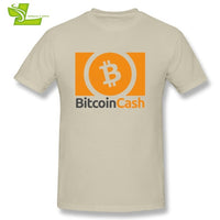 Bitcoin Cash T Shirt Man Summer Novelty Tees Male New Arrival Big Tshirt Home Wear Customized Comfortable Guys Tee Shirts - Crypto gear and stuff