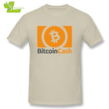 Bitcoin Cash T Shirt Man Summer Novelty Tees Male New Arrival Big Tshirt Home Wear Customized Comfortable Guys Tee Shirts - Crypto gear and stuff