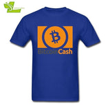 Bitcoin Cash T Shirt Man Summer Novelty Tees Male New Arrival Big Tshirt Home Wear Customized Comfortable Guys Tee Shirts - Crypto gear and stuff